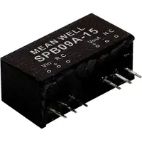 MEAN WELL MEANWELL SPB09B-24, DC DC-Wandler Modul-Serie, 24:24V 375mA 9W