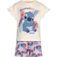 Disney Stitch Pyjama, Weiß, 98-104