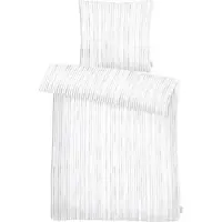 Apelt Mako-Satin Bettwäsche Sky 160x210 cm + 65x100 cm | grau - grau