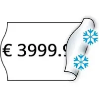 Böttcher-AG Preisetiketten weiß, 26 x 12 mm, permanent, für Tiefkühlung, 36 Rollen à 1500 Stück