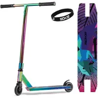 Soke EVO Straßen-Stunt-Scooter in Neochrom