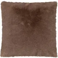 Magma Heimtex Magma Dekokissenhülle Skins 50x50 cm | Grauhörnchen - braun