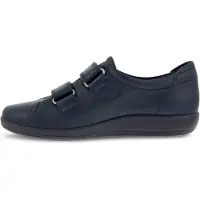 Ecco Soft 2.0 Klittenband - Blauw - Maat 39