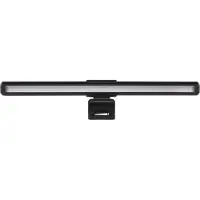 Emos Monitorleuchte Mia 30 cm, dimmbar, Lichtfarbe veränderbar, NO GLARE-Technologie, für 1-15 mm Monitorrahmen