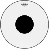 Remo Controlled Sound klar schwarz Dot Drumhead 18"