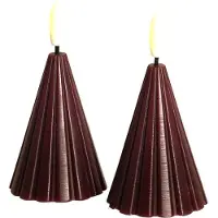 Sirius Home Dekoracja świąteczna Laura Tree, 2 pcs. Ø5,7x8cm, Bordeaux