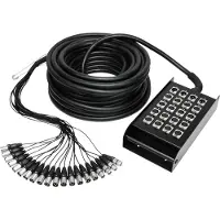 Adam hall Multicore mit Stagebox 16/4 15 m