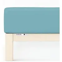 Schlafgut Spannbettlaken "CASUAL u.a. in Gr. 90x200, 140x200 oder 180x200 cm, 100% Baumwolle", Bettlaken für Matratzen bis 25 cm Höhe, zuverlässig, langlebig, weich