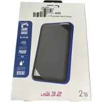 Silicon Power A62S, 2 TB, 3.2 Gen 1 (3.1 Gen 1), Schwarz, Blau