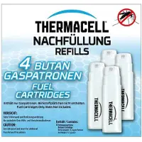 Thermacell Butangaspatronen C-4, 4er Pack, 48 Stunden Nachfüllpackung, 12h pro Patrone, ohne Wirkstoffplättchen