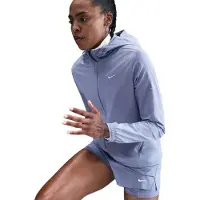 Nike Swift Laufjacke Damen - blaugrau, silber, Größe XL (auch verfügbar in L)