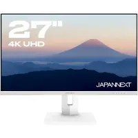 Japannext Monitor Weiß 27" IPS 4K UHD (3840x2160) JN-IPS27UHDR-C65W-HSP-W