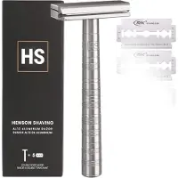 Henson Shaving Henson - Sicherheitsrasierer Al13 Silber 1 St
