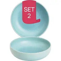James Cooke Bliss, Schale, Ø 16 cm, 2 Stück, hellblau Steinzeug