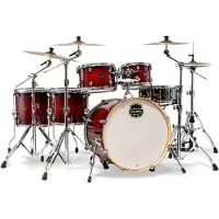 Mapex Armory 22 LA Fusion 6er-Pack Muscheln Rot Onyx Burst