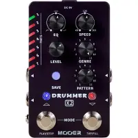 Mooer Drummer X2 Stereo Drum Machine Pedal