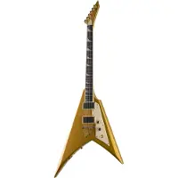 LTD Guitars ESP LTD Kirk Hammett Signature V Metallic Gold