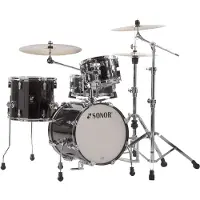 Sonor AQ2 Safari 4pc Shell Pack Transparent schwarz