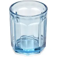 Serax - Fish & Fish Glas M, blau (4er-Set)