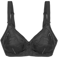 Triumph Bügelloser BH "Doreen + Cotton 01 N" mit zarter Lochstickerei