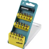 Wolfcraft 1 Bit-Box Solid 16-tlg. SL, PH, PZ, T