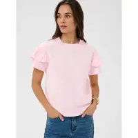 Kaffe T-Shirt kurzarm KAerin Loose fit in Ballerina | Gr.: L