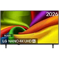 LG NANO 4K UHD AI 55NU850B6LA, 139,7 cm (55"), 3840 x 2160 Pixel, LED, Smart-TV, WLAN, Schwarz