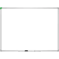 Franken Whiteboard U-Act!Line, Hoch- & Querformat, emailliert, magnethaftend, recycelbar, mit Ablageschale, B 900 x H 600 mm
