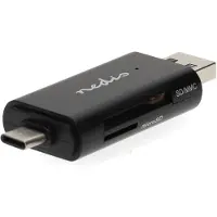 Nedis Micro Sdhc Crdru3110bk Externer Kartenleser