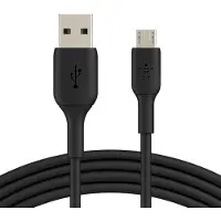 Belkin Micro-USB/USB-A 1m PVC schwarz CAB005bt1MBK