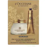 L'Occitane Immortelle Pro Youth Shea Hand Cream & Body Set