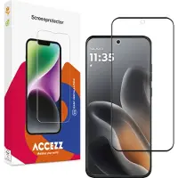 Accezz Full Cover Screen Protector aus gehärtetem Glas für das Motorola Edge 70 Fusion