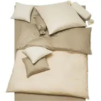 Doris Meyer Interlock-Jersey Wendebettwäsche Milano taupe/beige Bettbezug einzeln 155x200 cm - beige