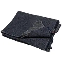 David Fussenegger Wohndecke Loft 'Uni' 110 x 150 cm (Farbe: Navy - Blau)