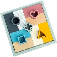 Bigjigs 2-in-1-Mosaikspiel – Lern- und interaktives Spiel für Kinder