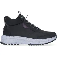 HeyDude Boots Herren Schwarz Nylon