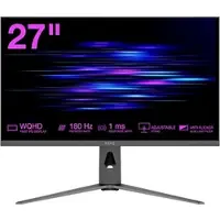 PEAQ PMO G272-FFK 27 Zoll Full-HD Gaming Monitor 1 ms Reaktionszeit 240 Hz