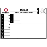 EAI Antriebswelle T68641
