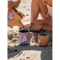 Filibabba - Badespielzeug aus Neopren – Unicorn Aktivitätstassen