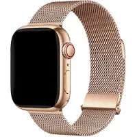 IMoshion Mailändische Magnetarmband für Apple Watch | 38/40/41/42 mm - Rose Gold
