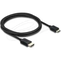 DeLOCK Koaxiales High Speed HDMI Kabel HDMI Stecker zu Mini HDMI Stecker 8K 60 H