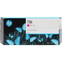 HP 738 DesignJet Druckerpatrone Magenta, 300 ml, DesignJet T850, T950 Drucker, Thermal Inkjet, Magenta, Singapur, 283 mm, 41 mm