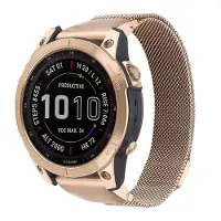 IMoshion QuickFit Milanese Armband - Garmin 22 mm Anschluss - Größe L/XL - Rose Gold