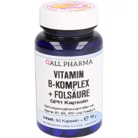 GALL PHARMA Vitamin B KOMPLEX+Folsäure Kapseln 60 St