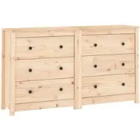 Helloshop26 - Buffet Sideboard Kommode Kleiderschrank Aufbewahrungsmöbel Organizer für Küche Wohnzimmer Lounge 140 x 35 x 80 cm 02_0029549