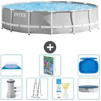 Intex Prism Frame Pool Rund - 427x107 cm - 6-teilig S662