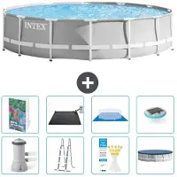 Intex Prism Frame Pool Rund - 427x107 cm - 7-teilig S598
