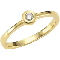 Orolino Ring Gold 750 mit Brillant 0,07ct.