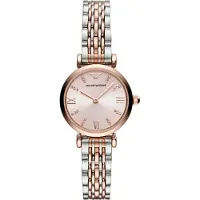 Giorgio Armani Emporio AR11223 Damen-Armbanduhr, Edelstahl-Gehäuse, Metall-Armband