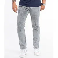 Rock Creek Jeans Straight Cut Grau